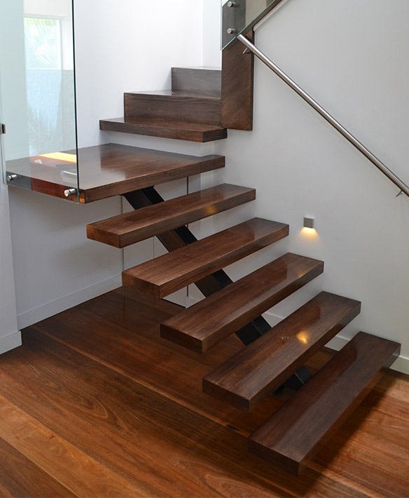 combination staircase design