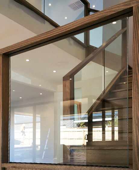 Glass Balustrade Stairs Melbourne Frameless Glass