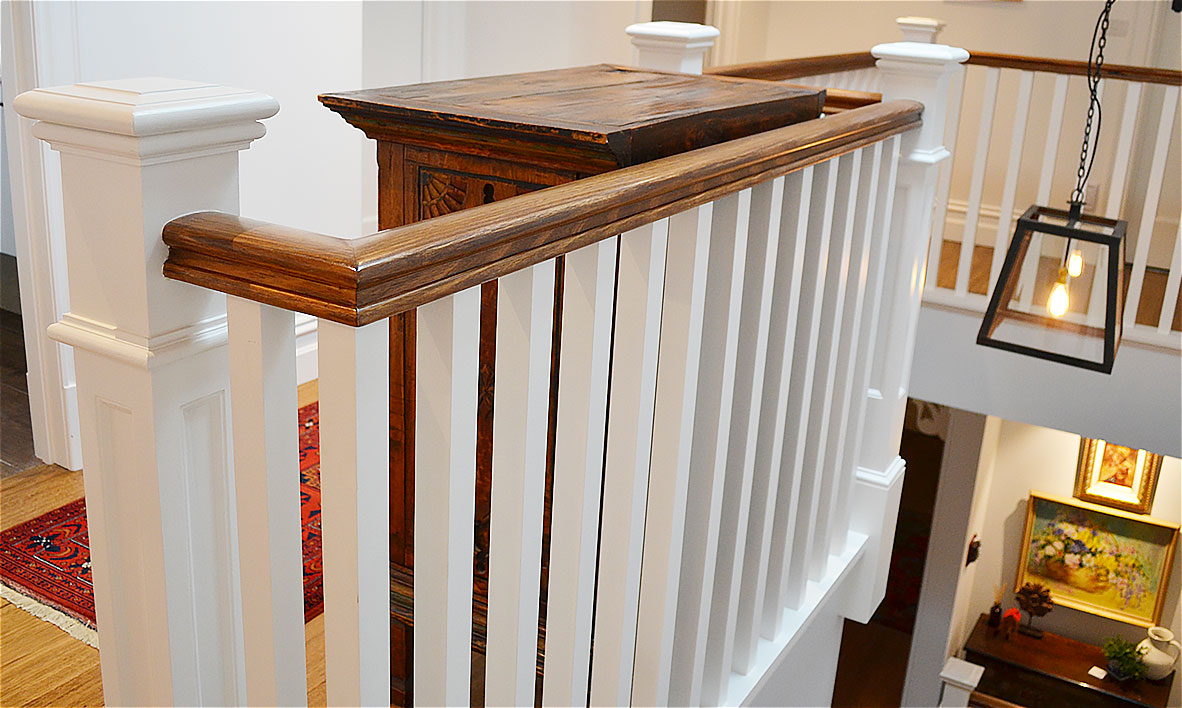 timber balustrade