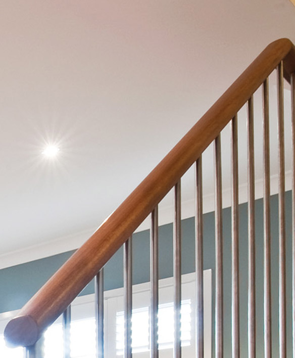 Timber Handrails for Stairs Melbourne, Wooden Handrail - Gowling Stairs